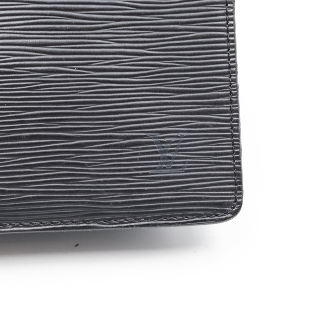 Louis Vuitton Pochette Cuir Epi Noir