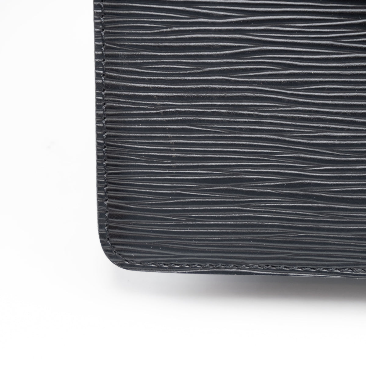 Louis Vuitton Pochette Cuir Epi Noir