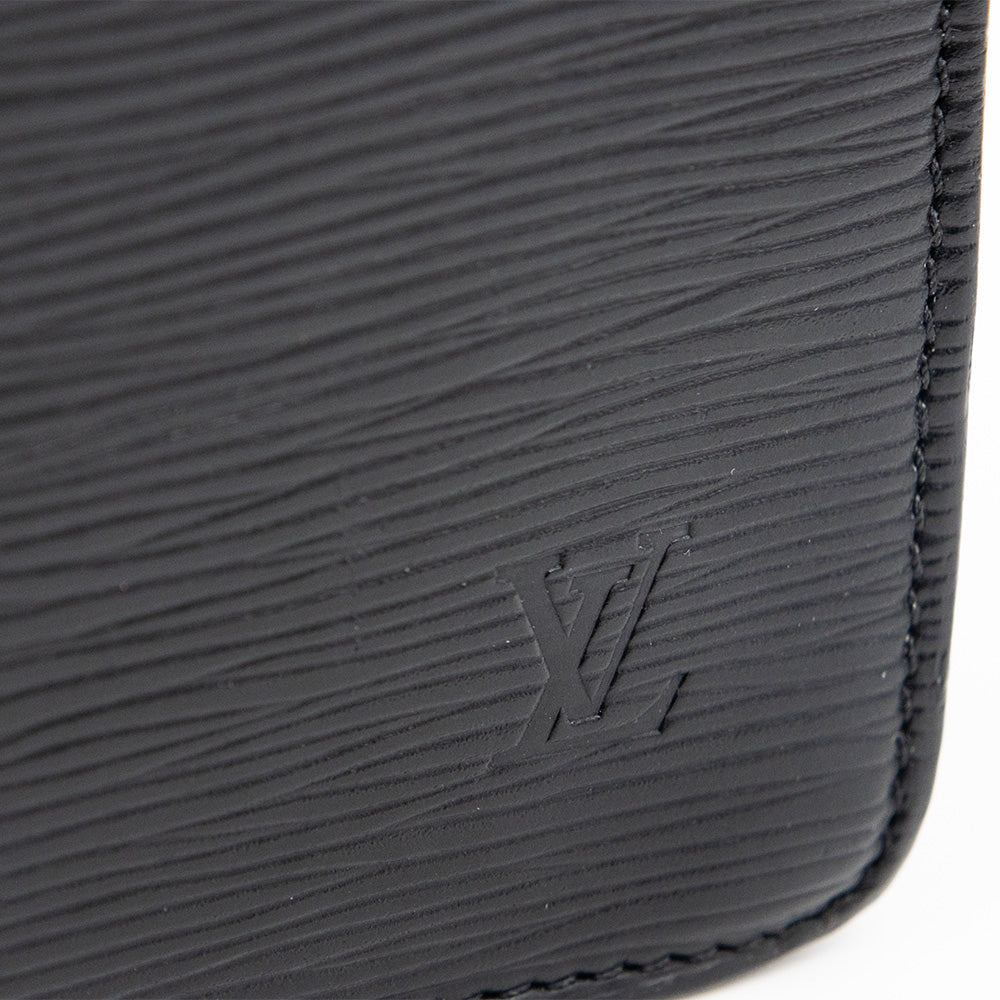 Louis Vuitton Pochette Cuir Epi Noir