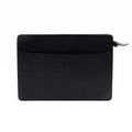 Louis Vuitton Pochette Cuir Epi Noir