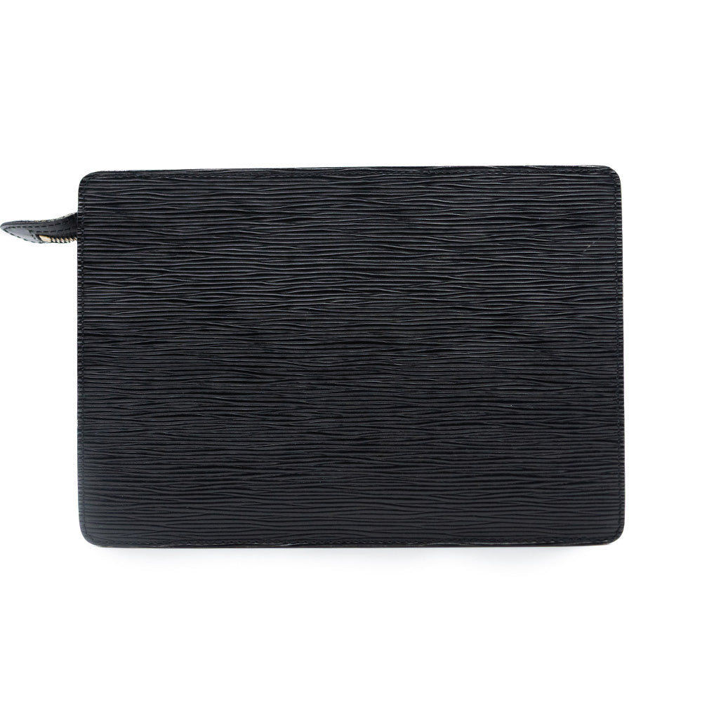 Louis Vuitton Pochette Cuir Epi Noir