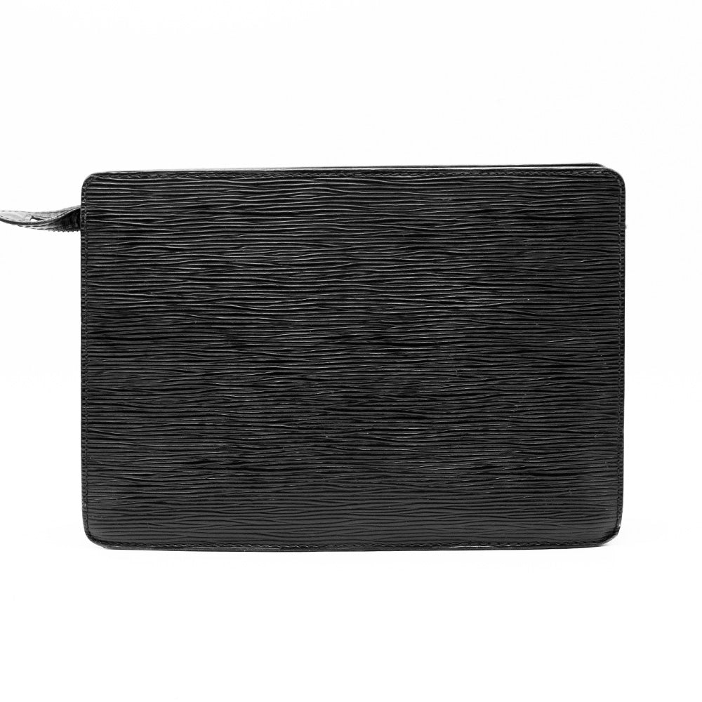 Louis Vuitton Pochette Cuir Epi Noir