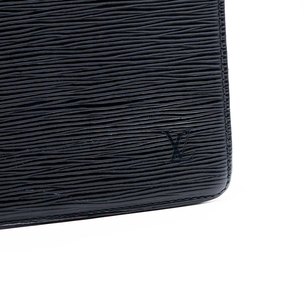 Louis Vuitton Pochette Cuir Epi Noir