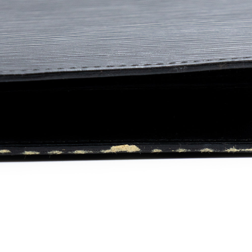 Louis Vuitton Pochette Cuir Epi Noir