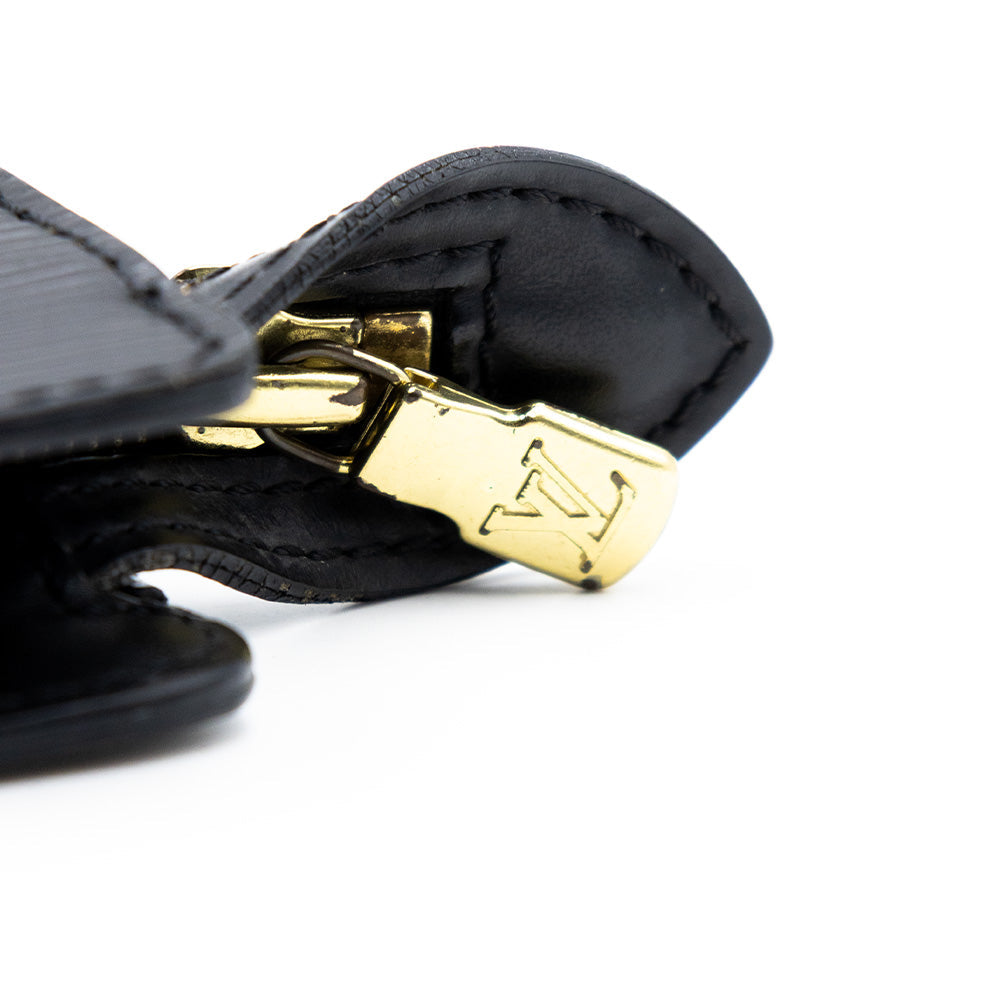 Louis Vuitton Pochette Cuir Epi Noir