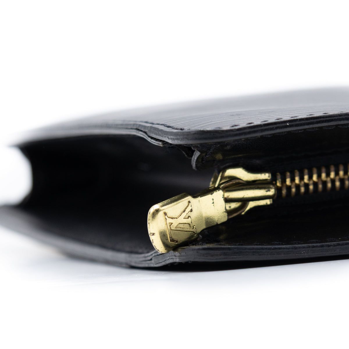Louis Vuitton Pochette Cuir Epi Noir