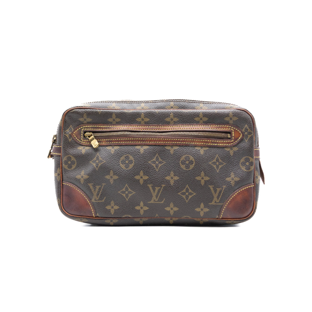 Louis Vuitton Pochette Marly Monogram Marron