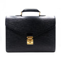 Louis Vuitton Pochette Serviette Ambassador Epi Noir