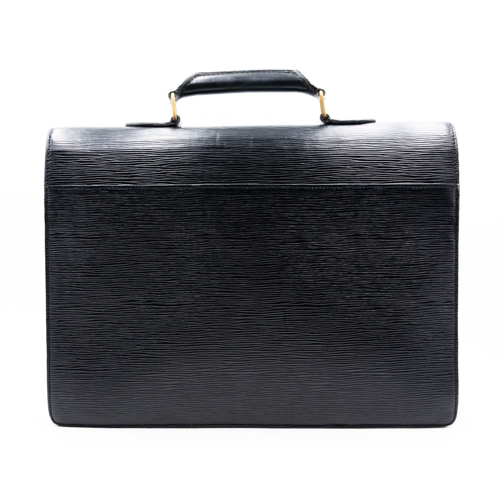 Louis Vuitton Pochette Serviette Ambassador Epi Noir