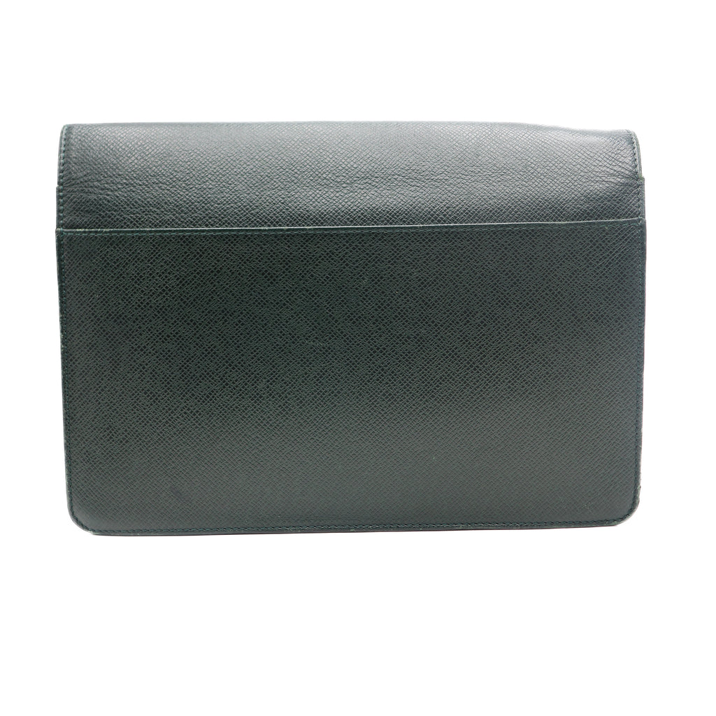 Louis Vuitton Pochette Taiga Cuir Epi Vert