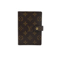 Louis Vuitton Porte Agenda Monogram Marron