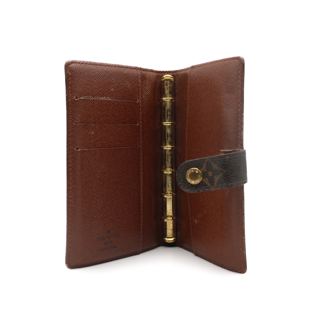Louis Vuitton Porte Agenda Monogram Marron