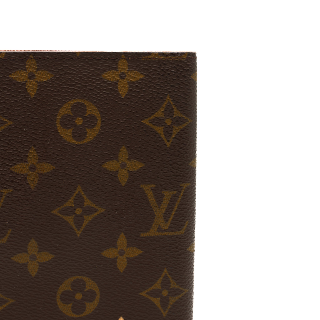 Louis Vuitton Porte Agenda Monogram Marron