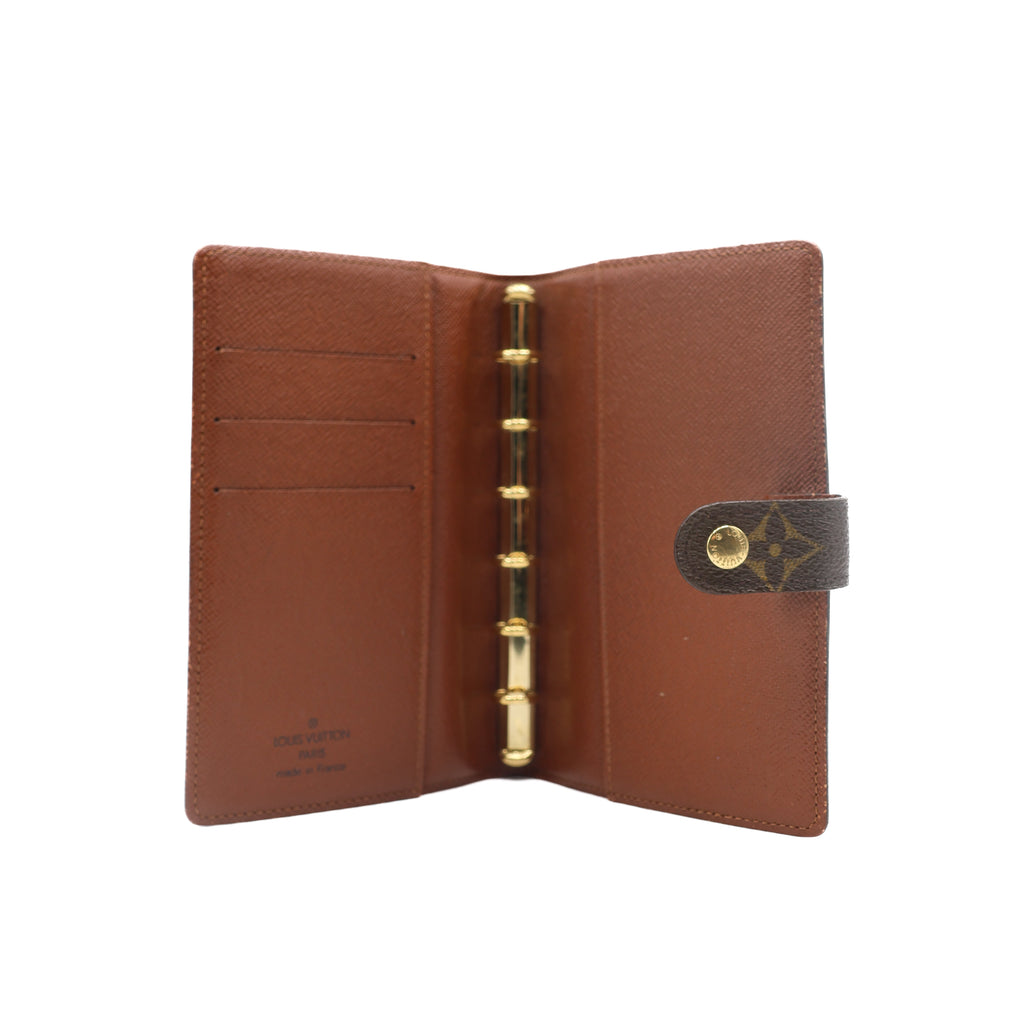 Louis Vuitton Porte Agenda Monogram Marron