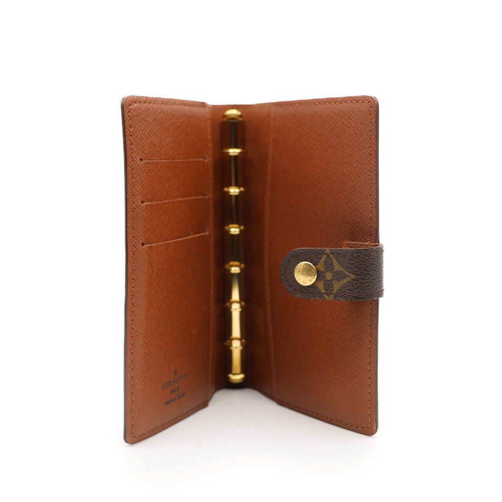 Louis Vuitton Porte Agenda Monogram Marron