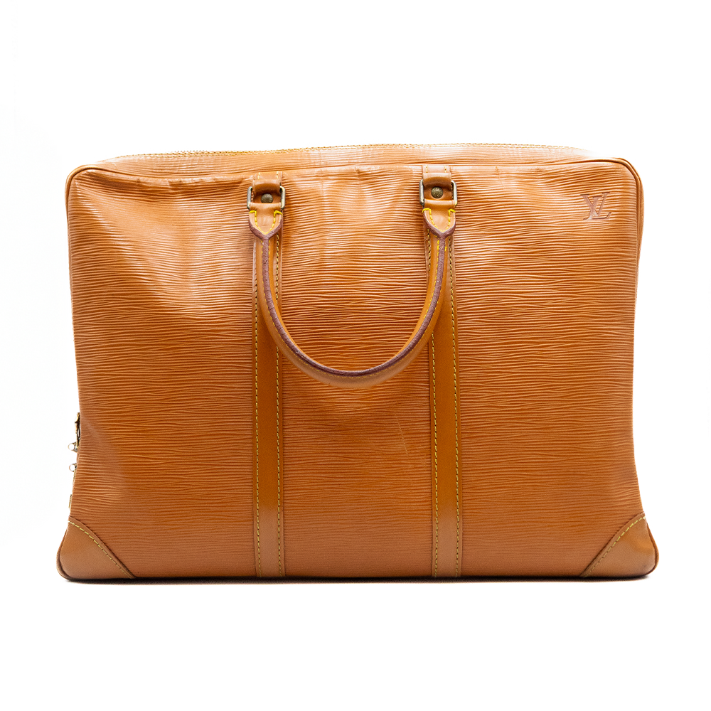 Louis Vuitton Porte Documents Epi Marron