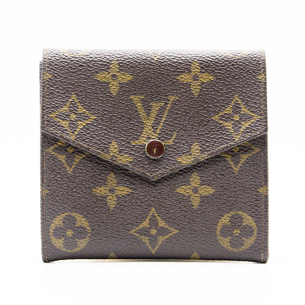 Louis Vuitton Porte Monnaie Monogram Marron