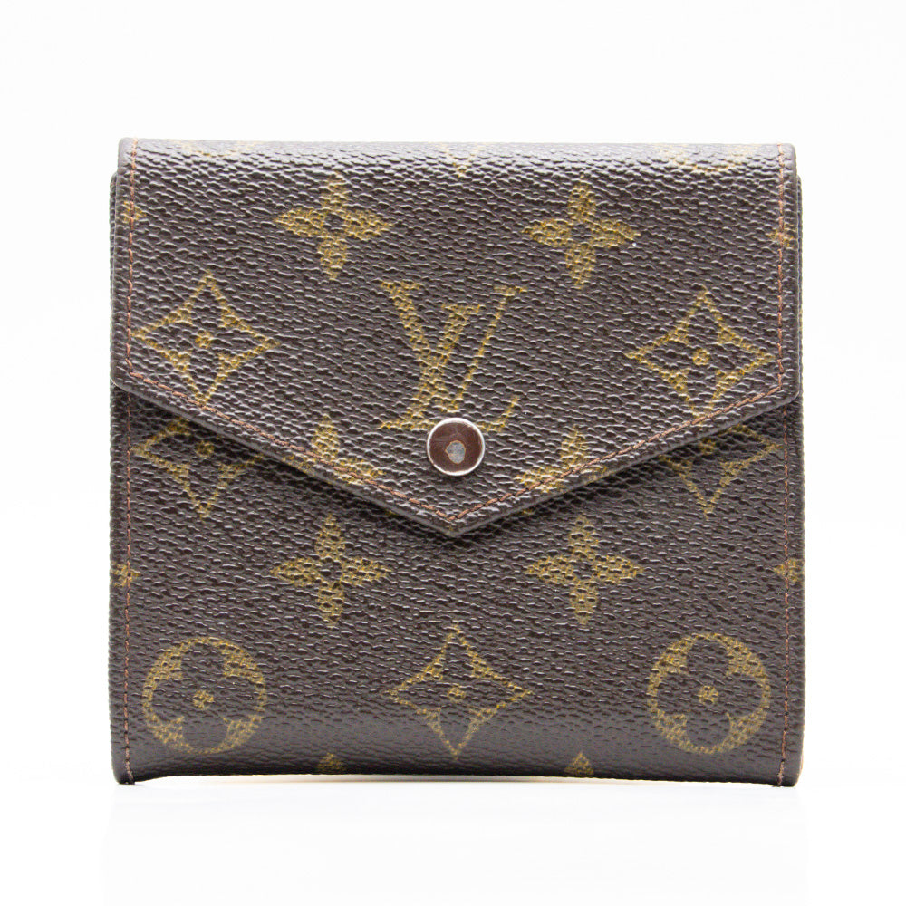 Louis Vuitton Porte Monnaie Monogram Marron