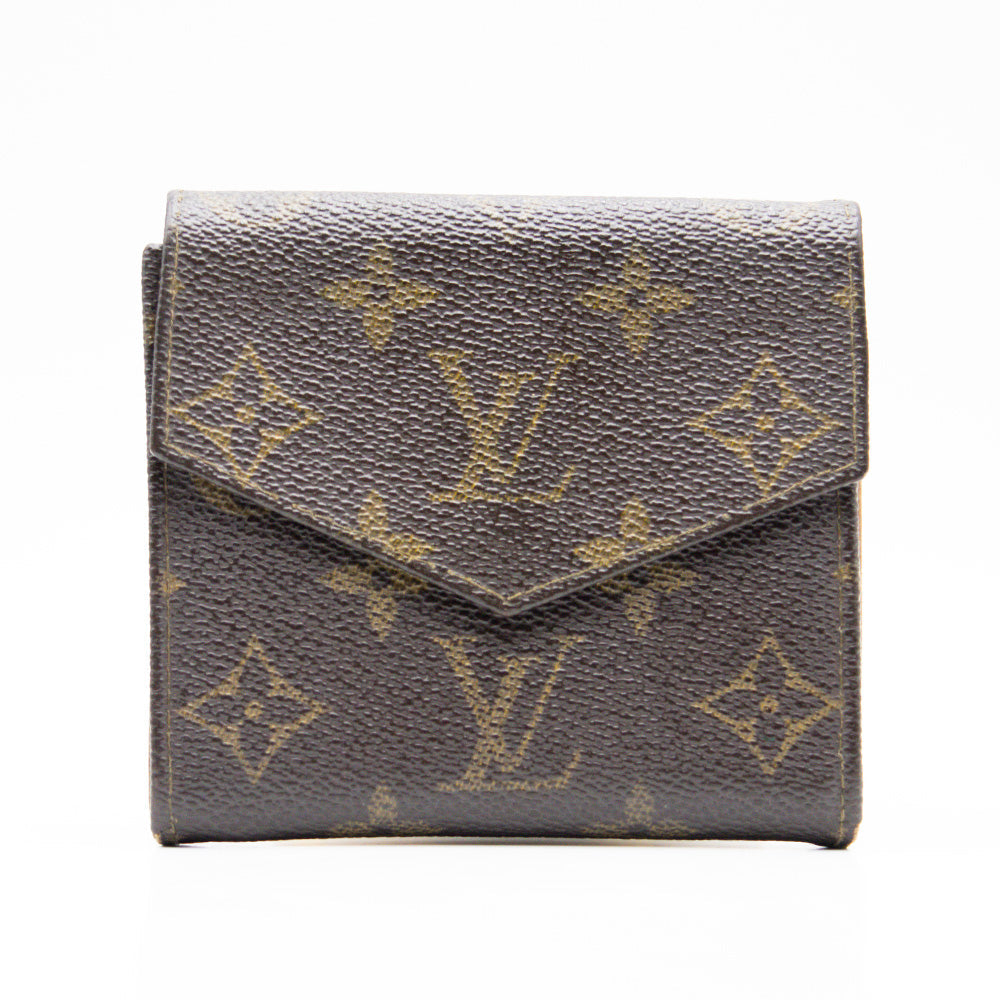 Louis Vuitton Porte Monnaie Monogram Marron