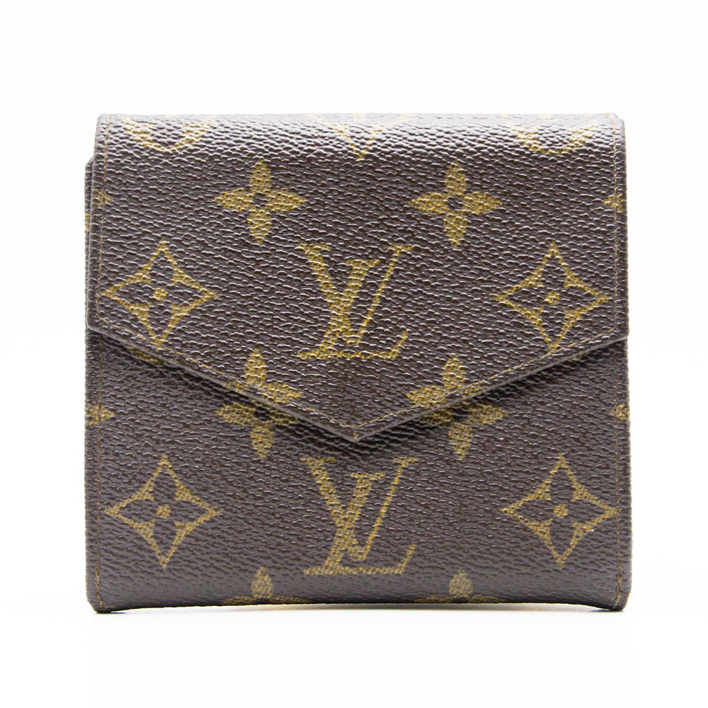 Louis Vuitton Porte Monnaie Monogram Marron