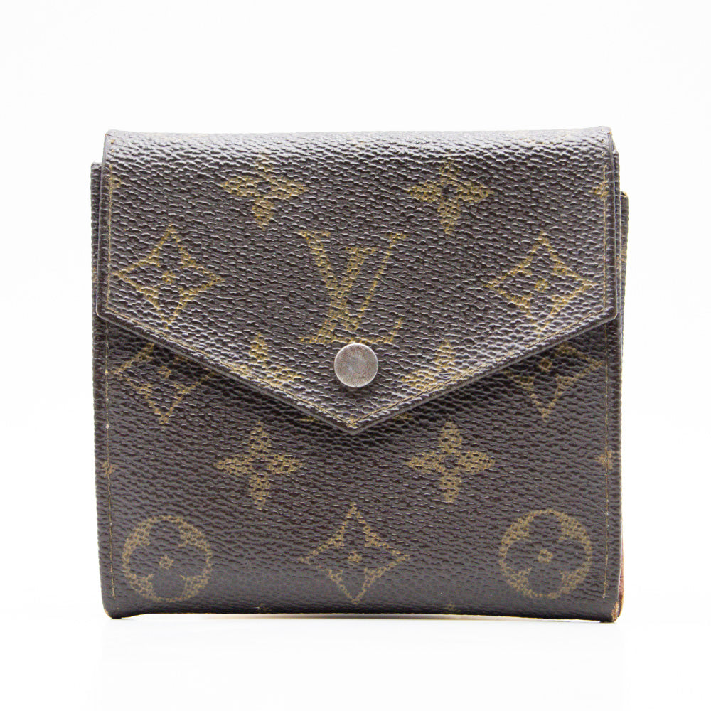 Louis Vuitton Porte Monnaie Monogram Marron