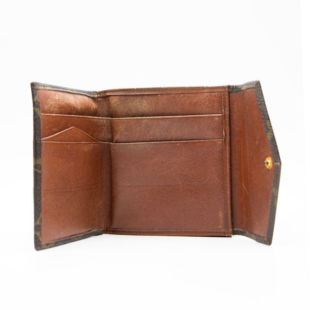 Louis Vuitton Porte Monnaie Monogram Marron
