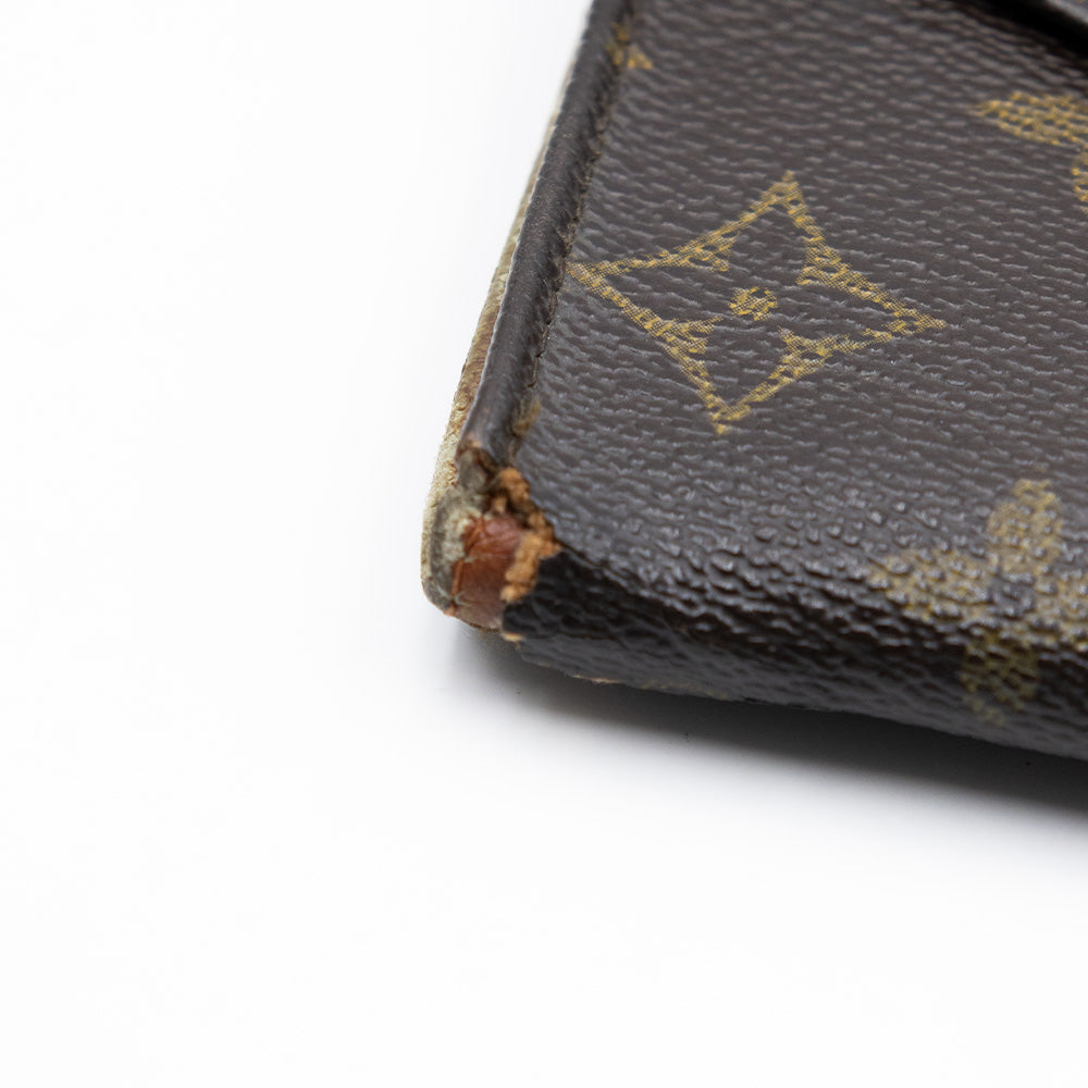 Louis Vuitton Porte-Monnaie Monogram Marron