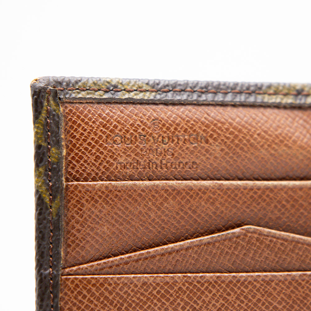 Louis Vuitton Porte Monnaie Monogram Marron