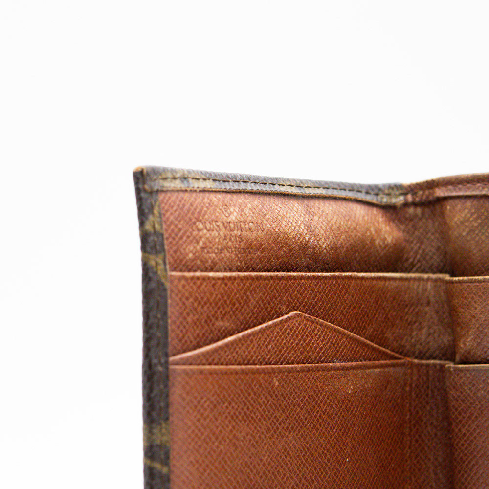 Louis Vuitton Porte Monnaie Monogram Marron