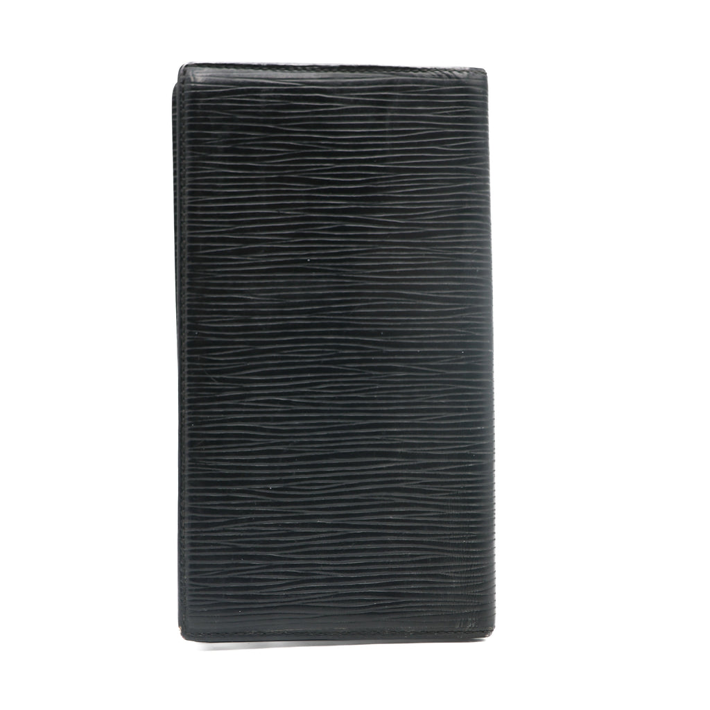Louis Vuitton Portefeuille Long Epi Noir