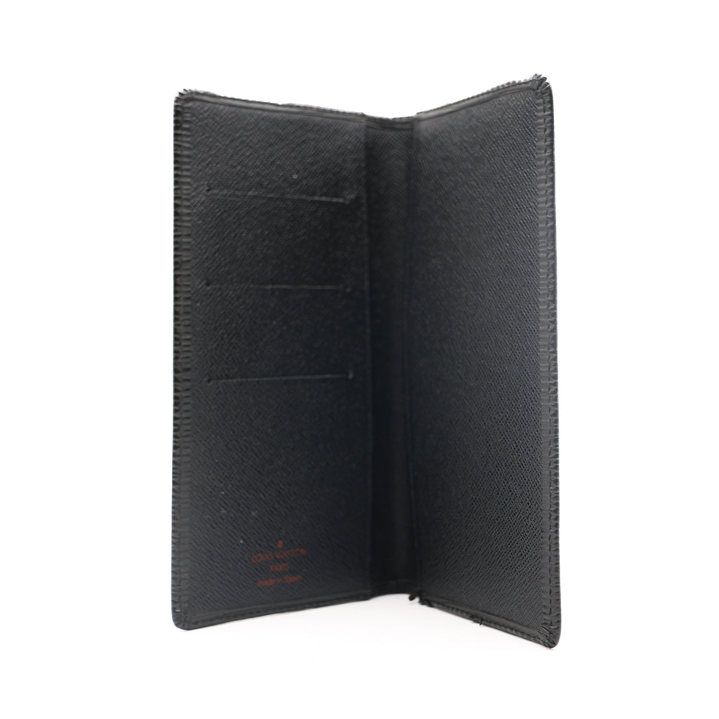 Louis Vuitton Portefeuille Long Epi Noir