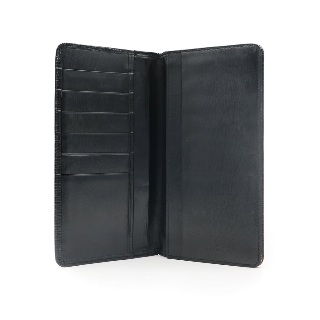Louis Vuitton Portefeuille Long Epi Noir
