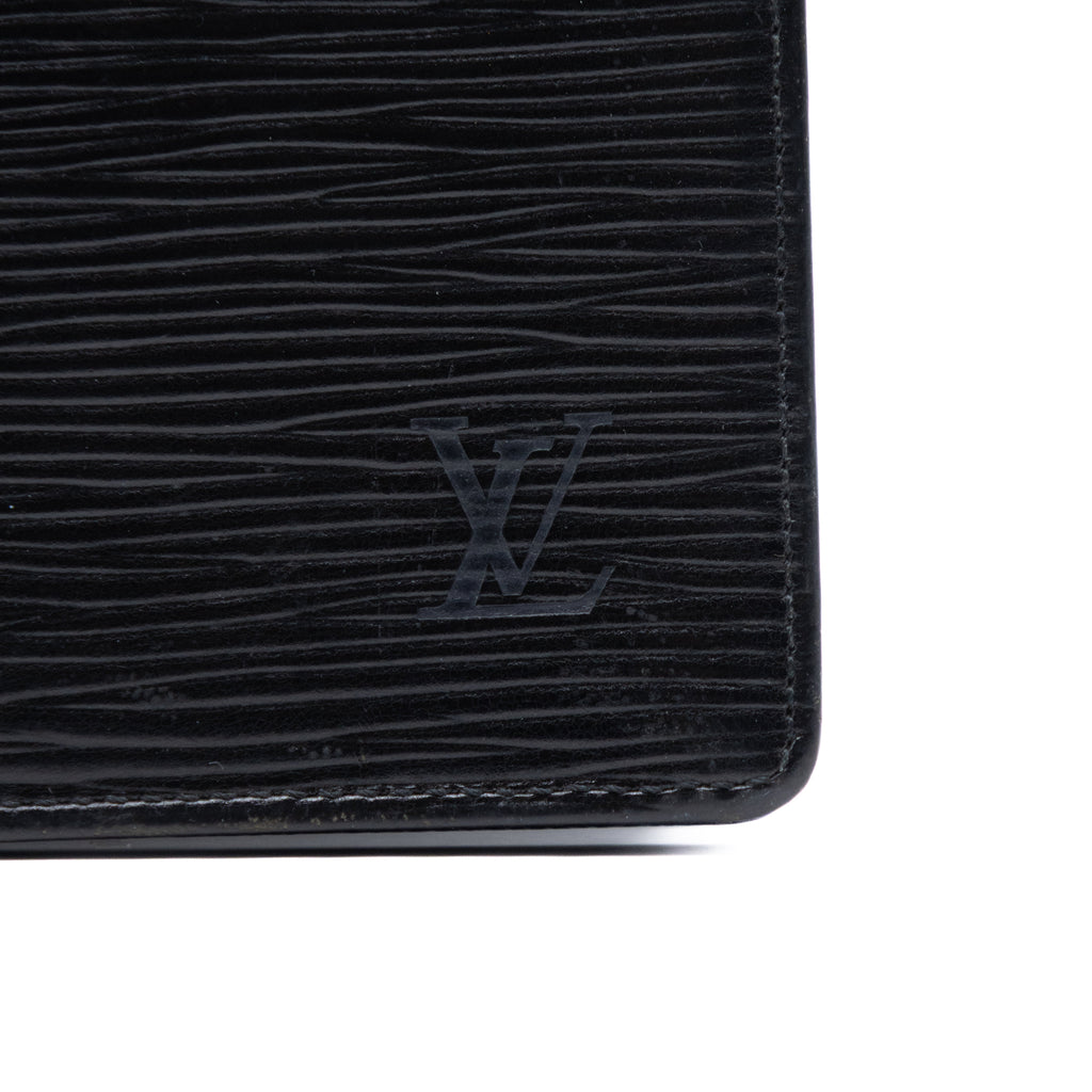 Louis Vuitton Portefeuille Long Epi Noir