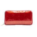 Louis Vuitton Portefeuille Long Vernis Rouge