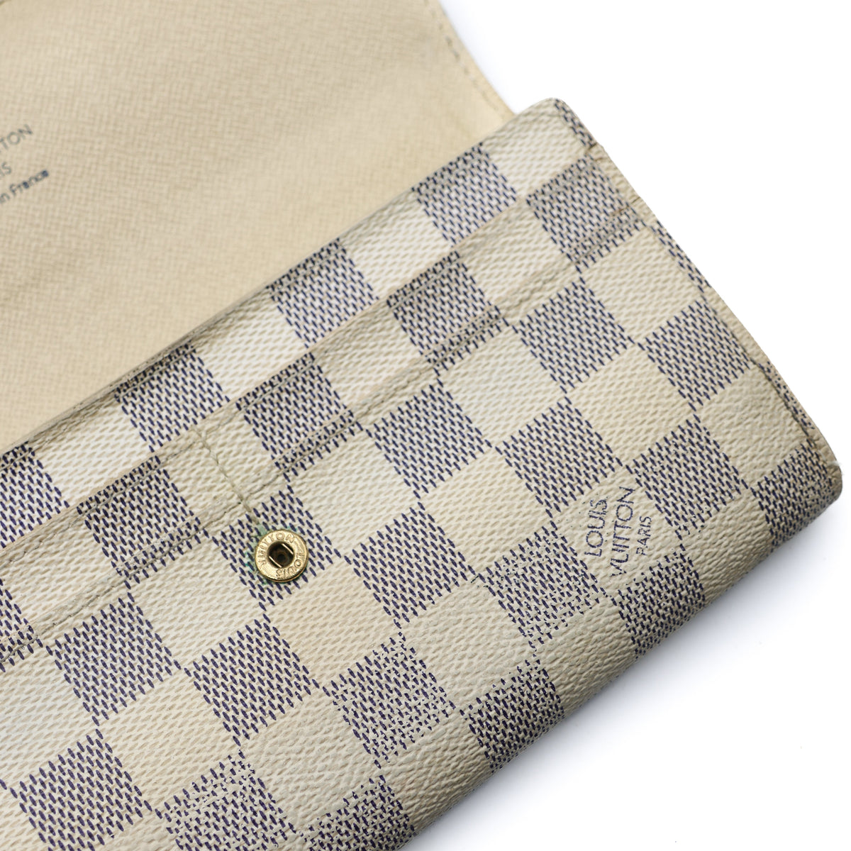 Louis Vuitton Portefeuille Sarah Damier Azur