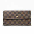 Louis Vuitton Portefeuille Sarah Damier Marron