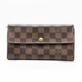 Louis Vuitton Portefeuille Sarah Damier Marron