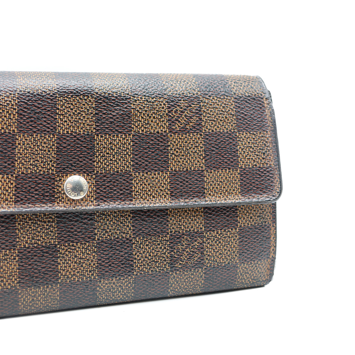 Louis Vuitton Portefeuille Sarah Damier Marron