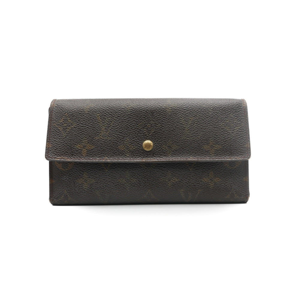 Louis Vuitton Portefeuille Sarah Monogram Marron