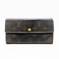 Louis Vuitton Portefeuille Sarah Monogram Marron