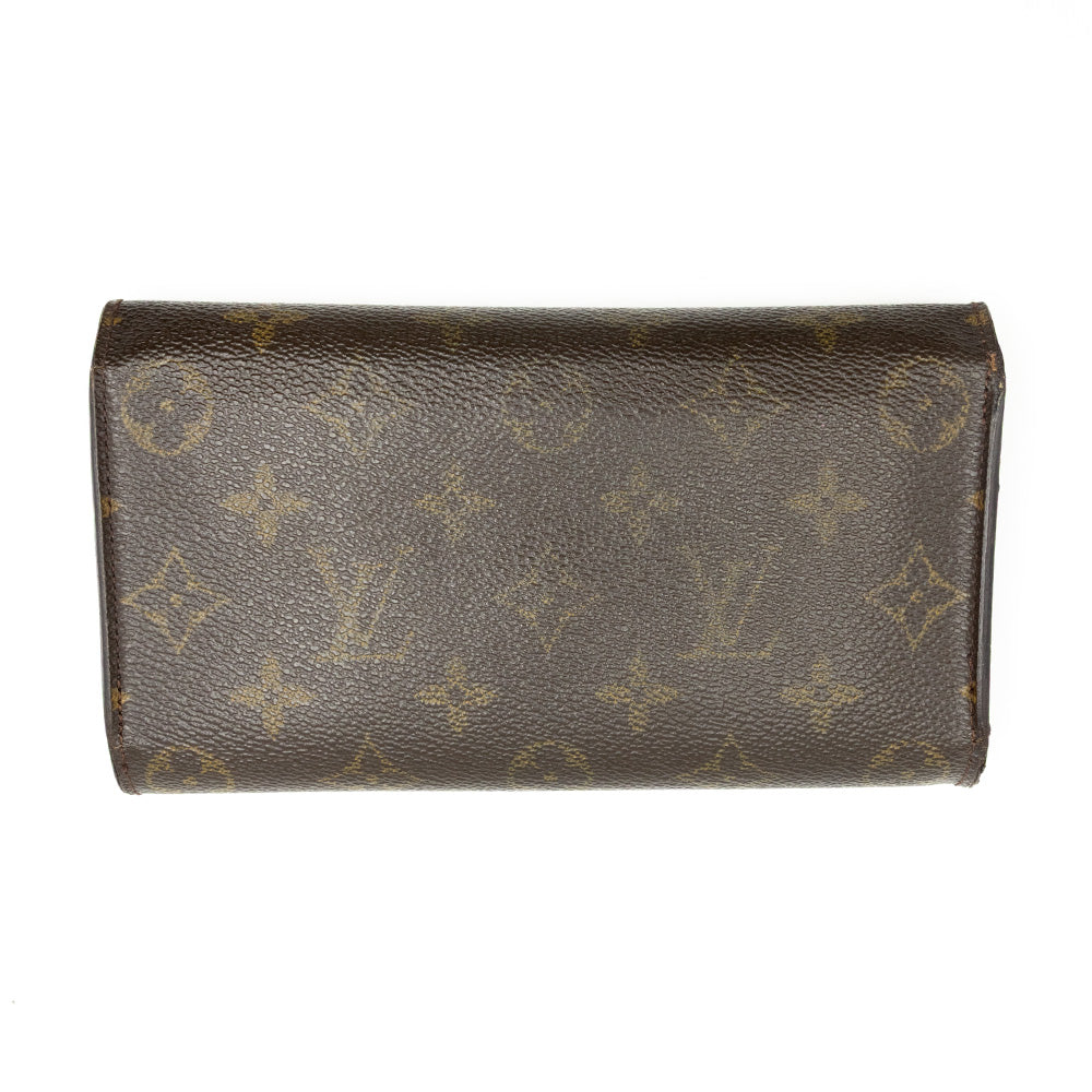 Louis Vuitton Portefeuille Sarah Monogram Marron