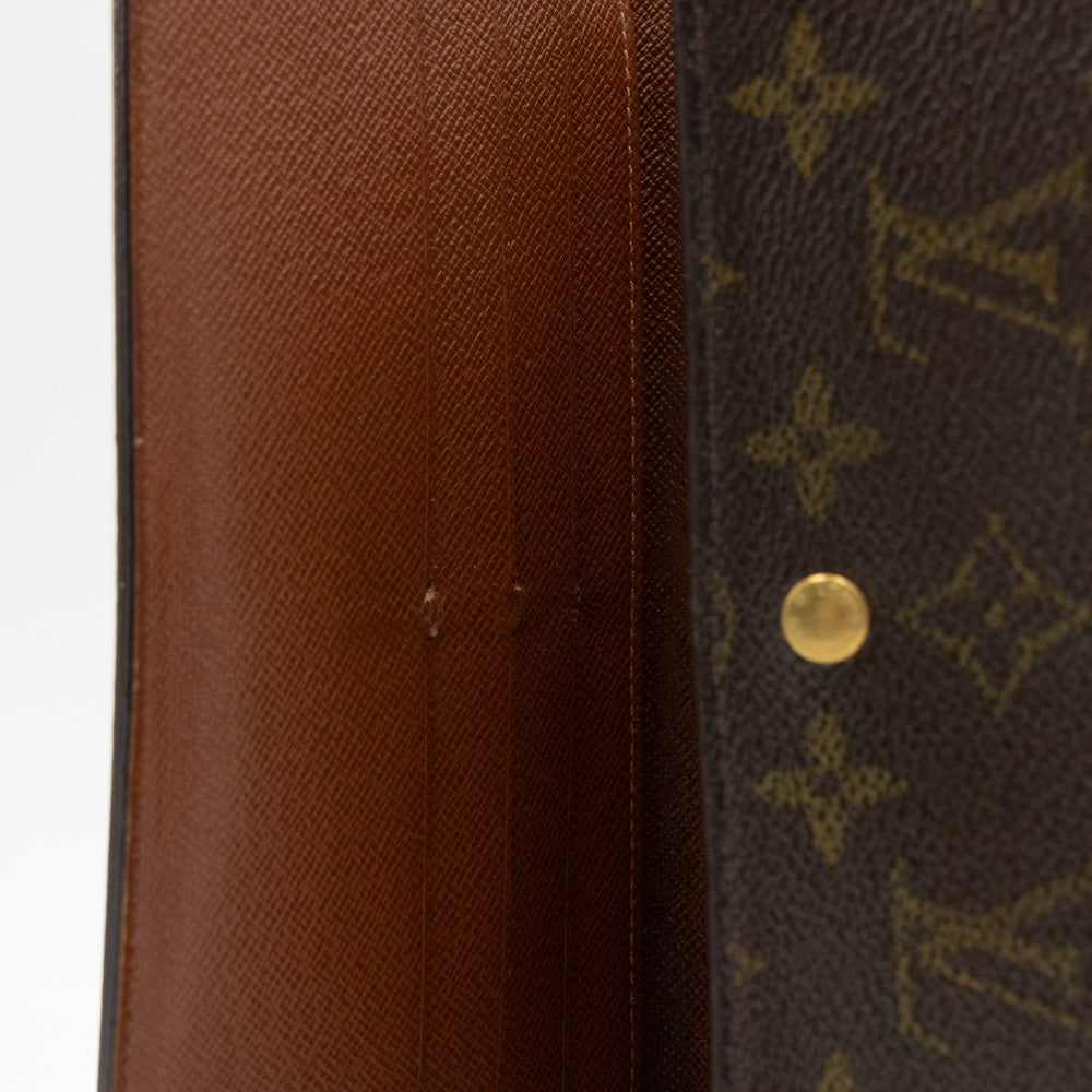 Louis Vuitton Portefeuille Sarah Monogram Marron