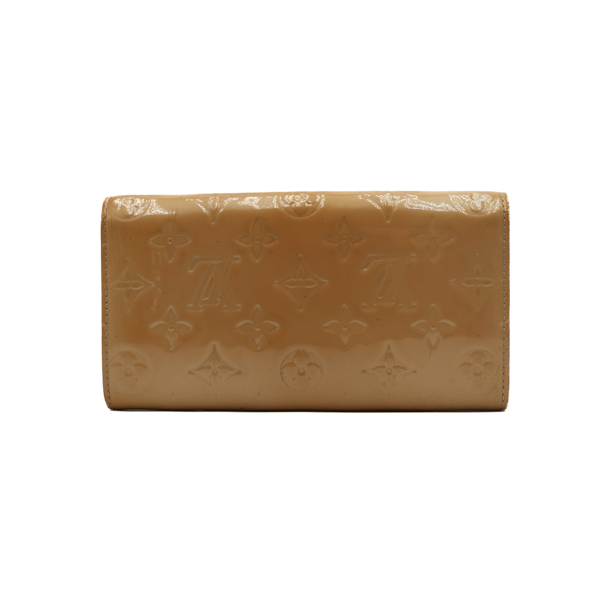 Louis Vuitton Portefeuille Sarah Vernis Beige