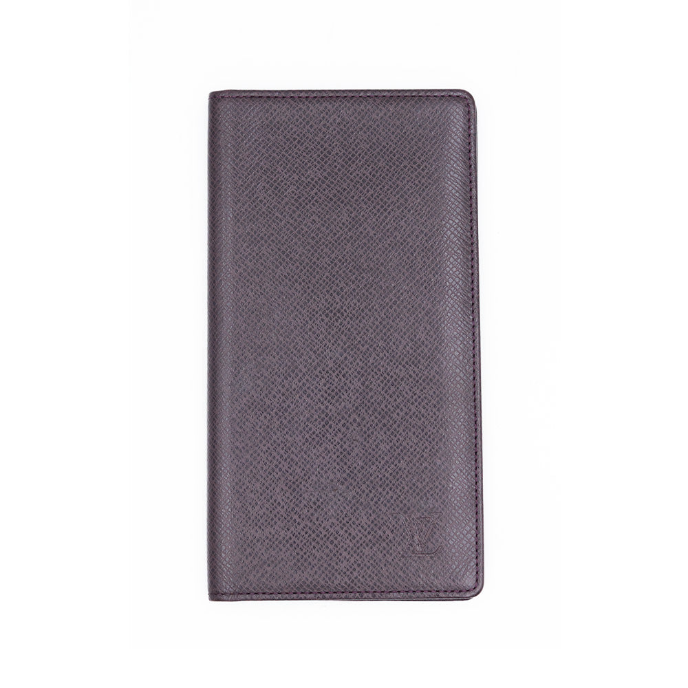Louis Vuitton Portefeuille Taiga Epi Marron