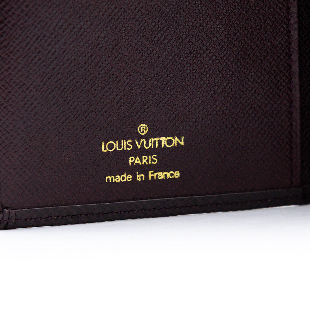 Louis Vuitton Portefeuille Taiga Epi Marron