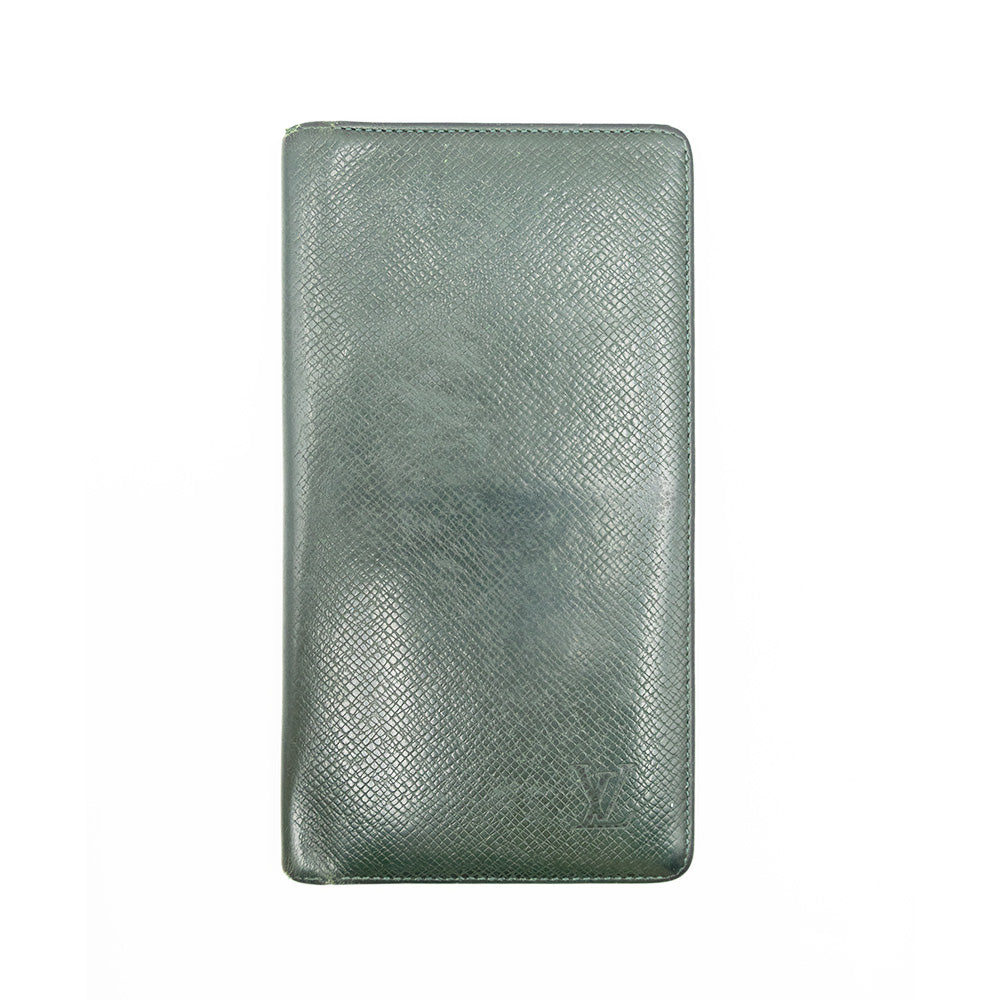 Louis Vuitton Portefeuille Taiga Epi Vert