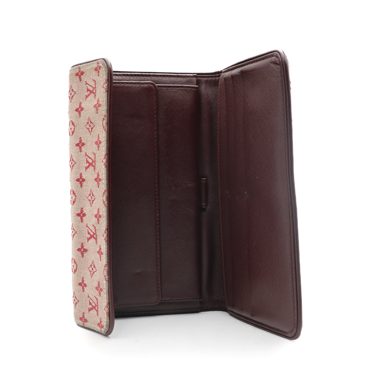 Louis Vuitton Portefeuille Trésor Monogram Lin Rose