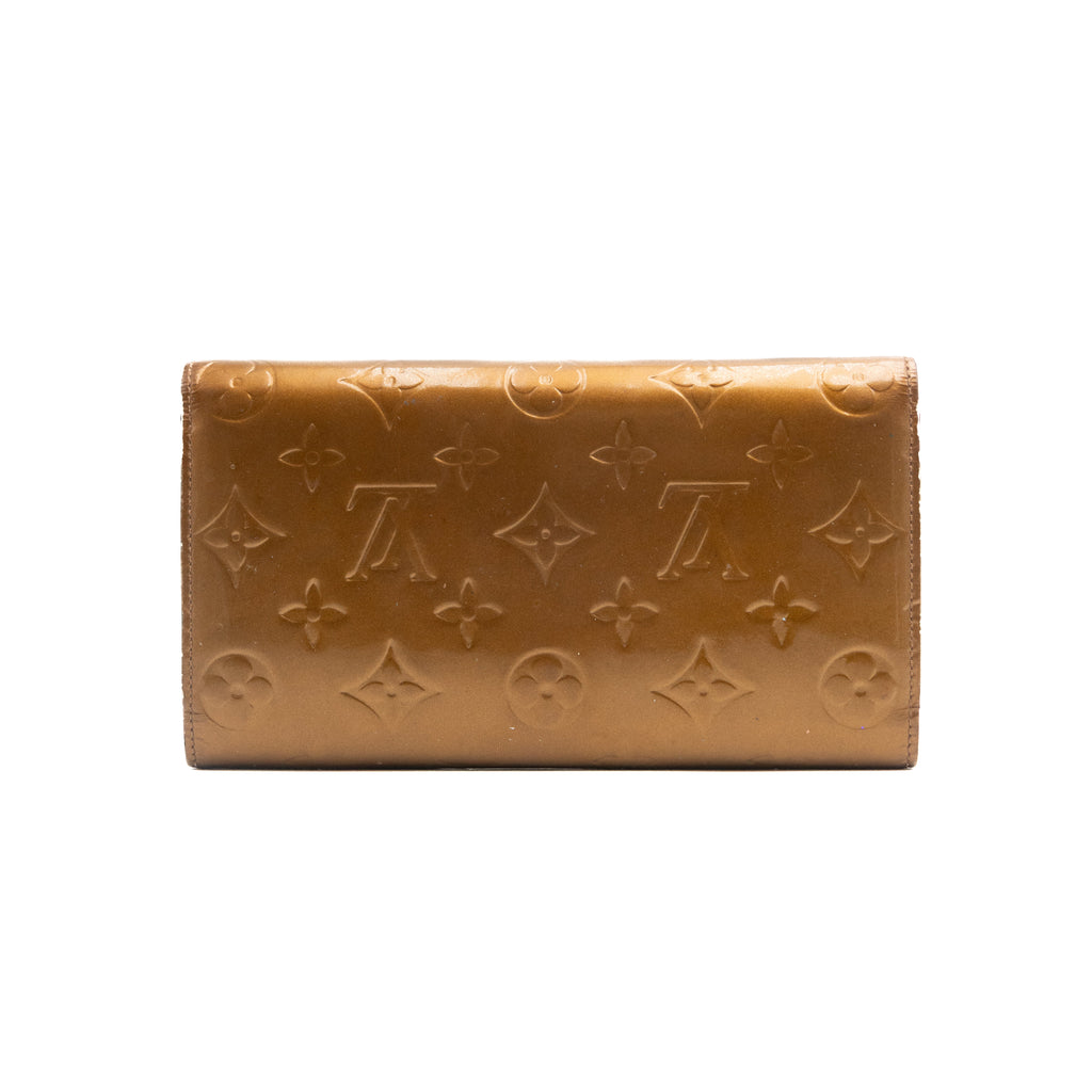 Louis Vuitton Portefeuille Vernis Marron
