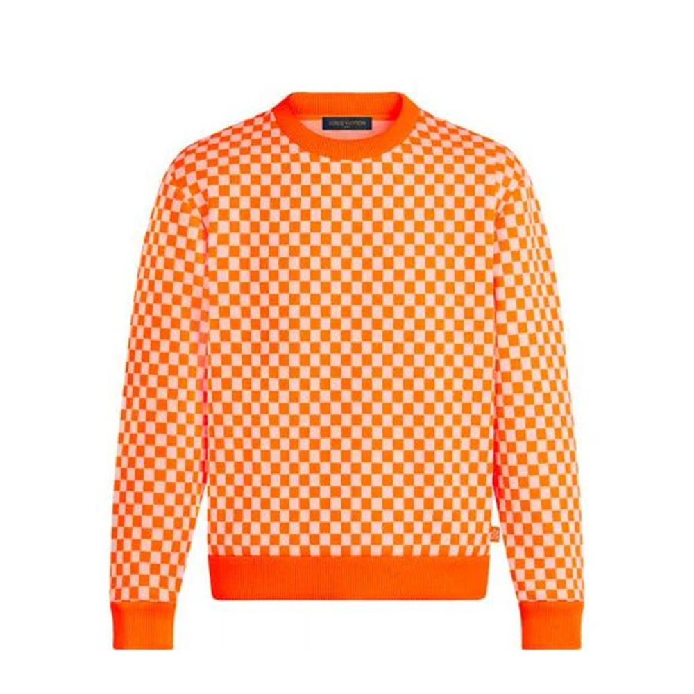 Louis Vuitton Pull Monogram Orange