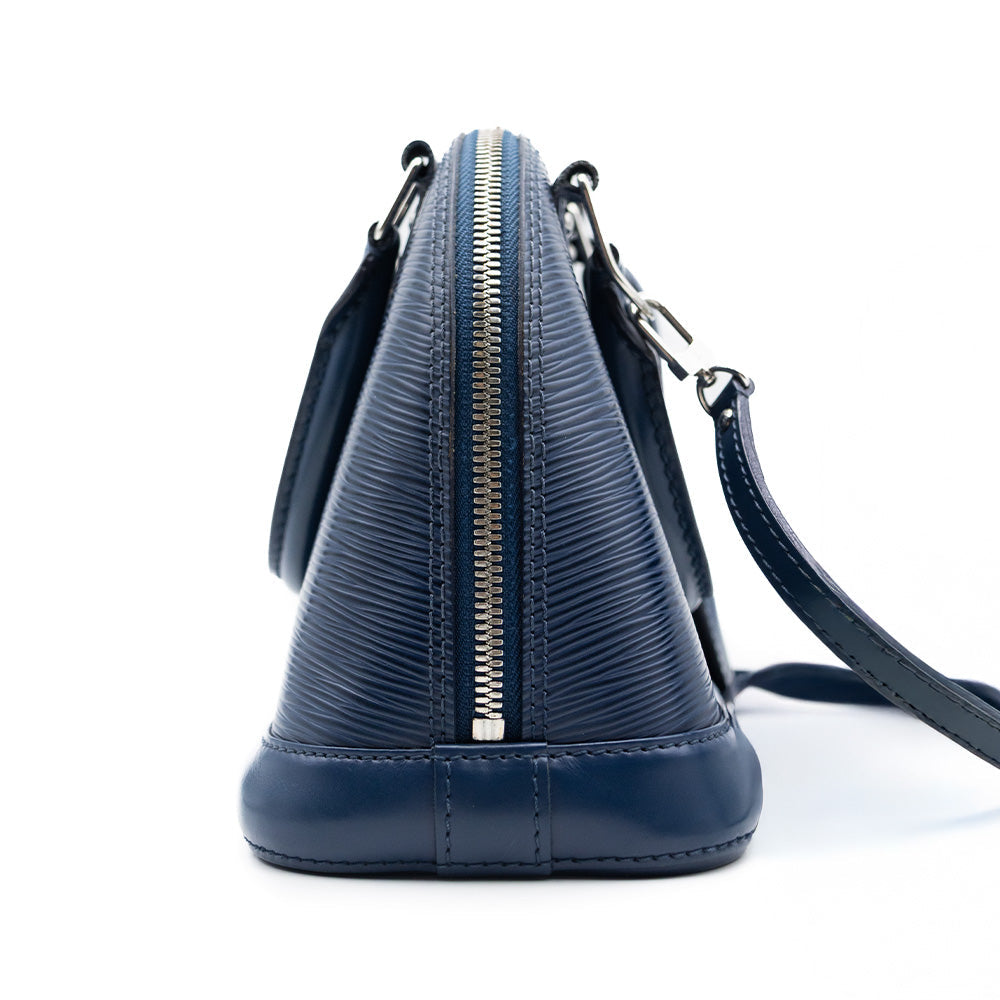 Louis Vuitton Sac à main Alma BB Epi Bleu Marine